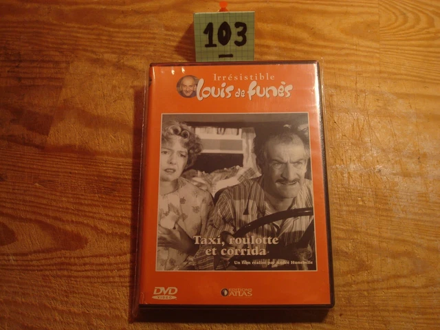 DVD : TAXI, ROULOTTE ET CORRIDA - Louis DE FUNES / Raymond BUSSIERES /Comme Neuf