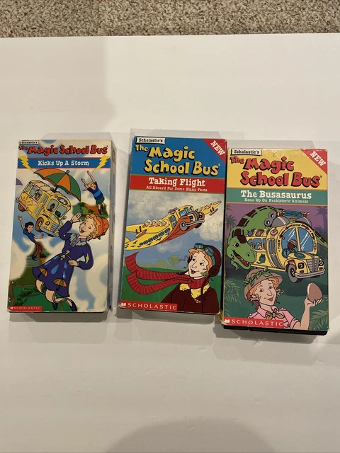 LOT VHS THE Magic School Bus - 3 cassettes ! scolastique EUR 12,86 ...