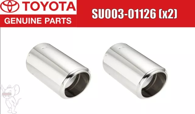 Toyota Genuine Scion Fr-s 86 GT86 ZN6 Subaru BRZ Exhaust Muffler Cut Tip...