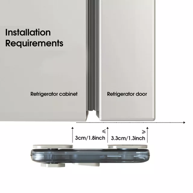 1Pc Home Refrigerator Lock Fridge Freezer Door Catch Lock Cabinet Safety Lock