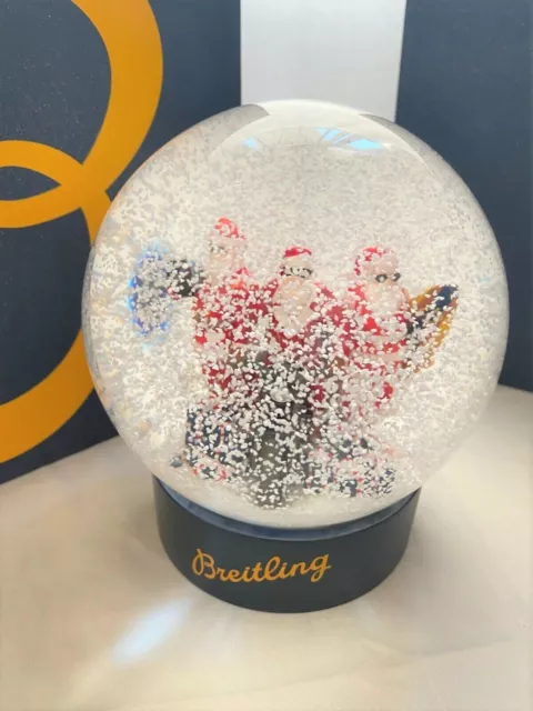 Breilting Snow globe - Santa Squad (Rare Collectible)