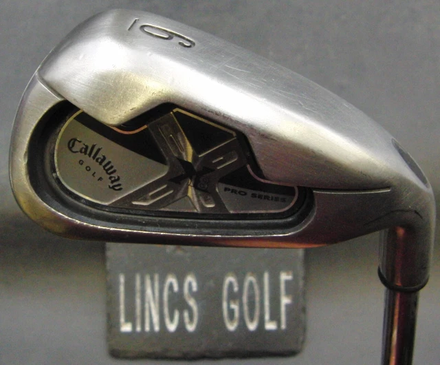 Callaway X18 Pro Series 6 Iron Regular Steel Shaft Tear Drop Grip Callaway X18 Pro Series 6 Iron Regular Steel Shaft Tear Drop Grip
