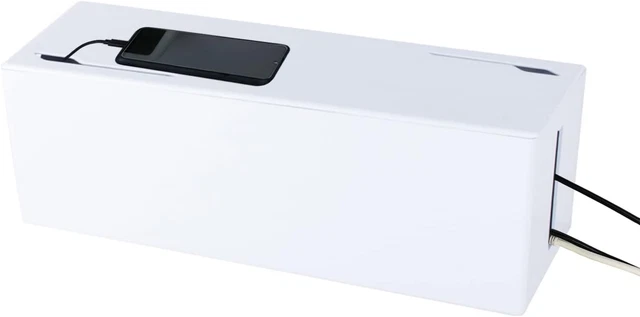 Raccogli Cavi,Scatola Portacavi,Organizzatore Cavi,Scatola Cavi,Scatola Nascondi Fili,Scatola Portaoggetti,Cable Tidy Box,Cable Management Box,Organizer Per Cavi,Nascondi Blocchi Di Cavi,In ABS