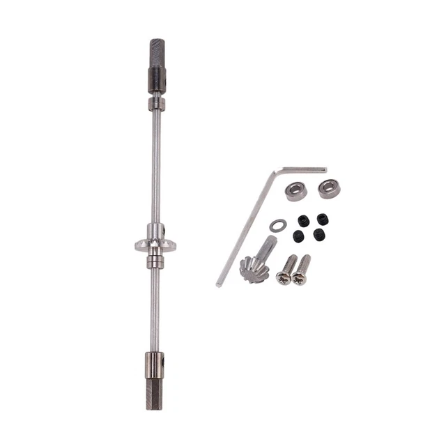 Metal Front & Rear Axle Assembly For 1/16 Scale RC Cars – Compatible With WPL C14, C24, C34, C44, B14, B24 Models