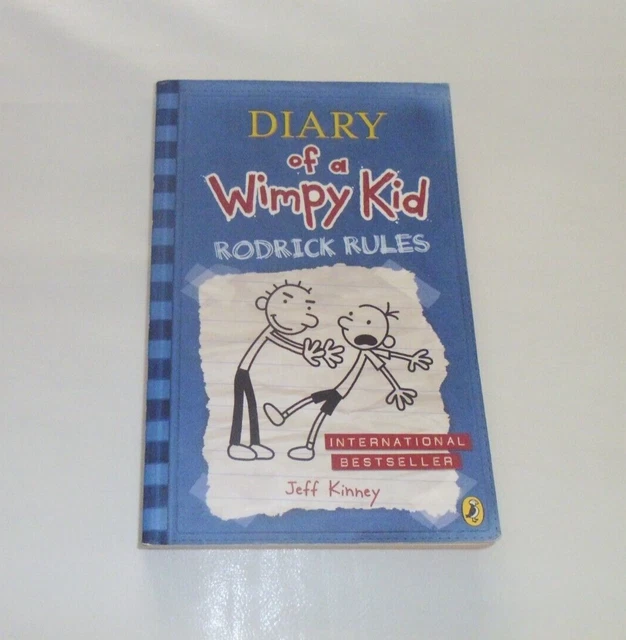 DIARY OF A Wimpy Kid: Rodrick Rules (Book 2) by Jeff Kinney (Paperback ...