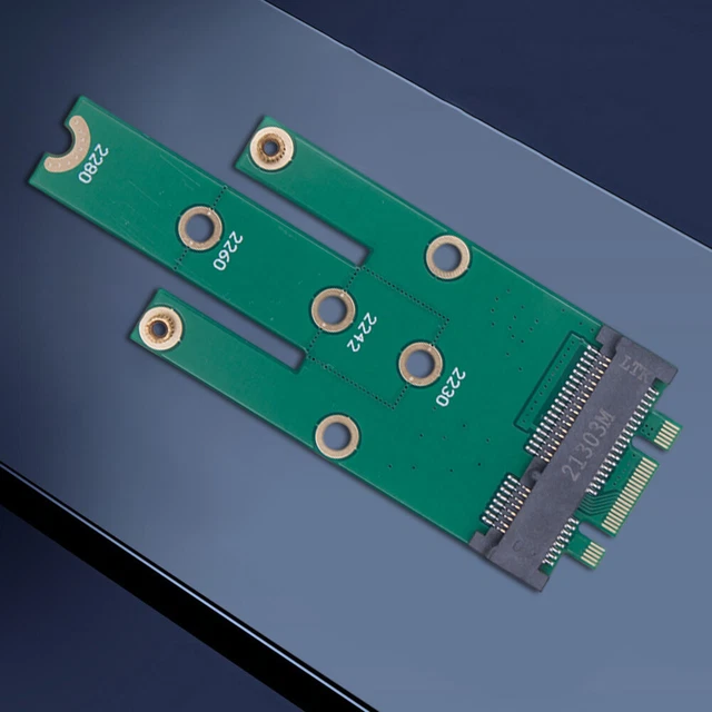 Adattatore Convertitore Da MSATA A M.2 Ngff B Key - Scheda Verde Per SSD