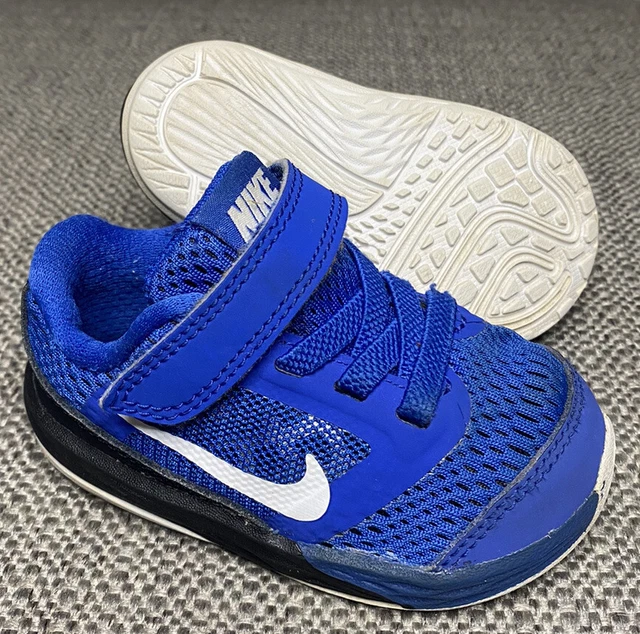 Nike Fusion Toddler Boy's 4 C Deep Royal Blue Running Shoes Sneakers 749837-400