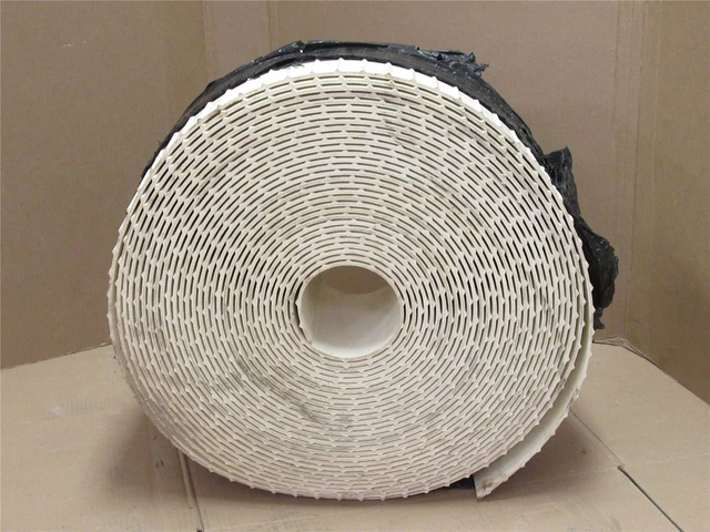 227696 New-No Box; MFG- 150 White Rib Cleated Conveyor Belt 8-1/4"W; 100'Ft