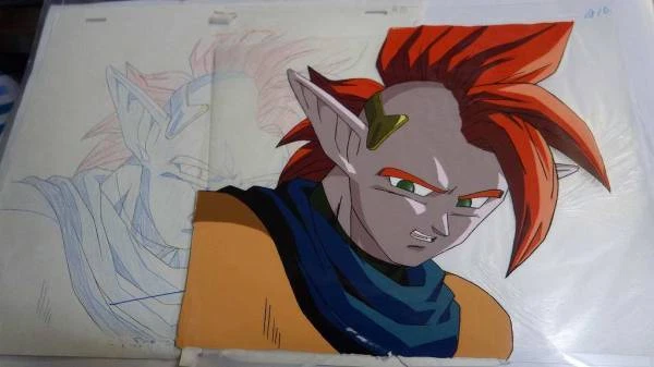 DRAGON BALL Z Animation Cel Original Production Peinture Anime E-4061 ...