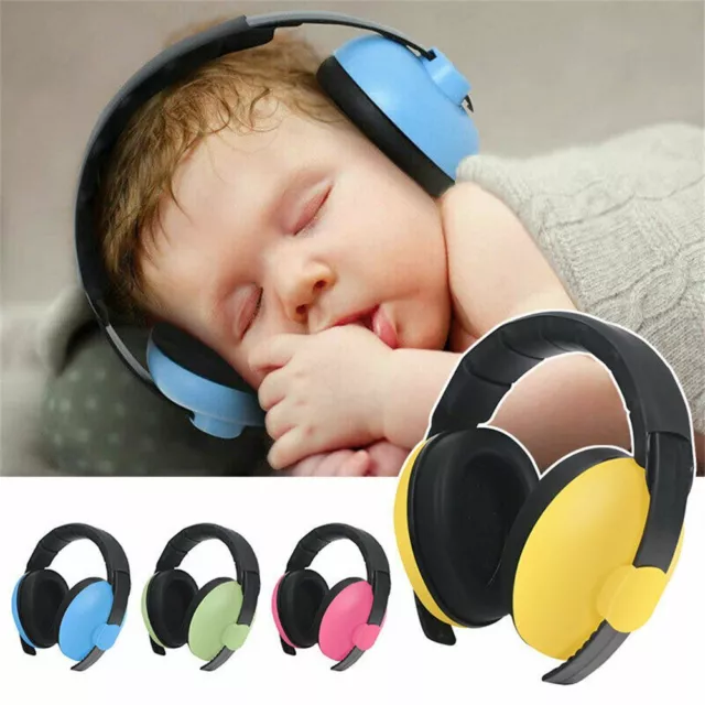 Newborn Children Noise Reducing Hearing Protector Earmuffs Ear Muffs HeadPhones