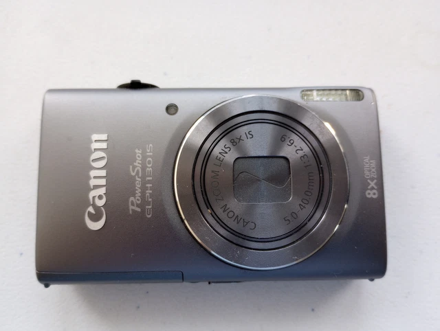 Canon PowerShot ELPH 130 IS (Silver) + 16 GB SD card