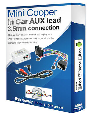 3.6m AUX extension lead 3.5mm jack MP3 iPod VW Renault Audi Peugeot Ford Honda 