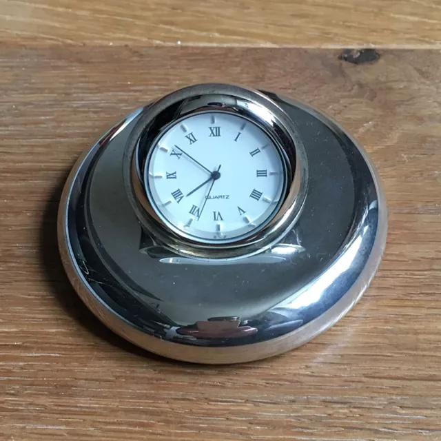 Réveil Folli Follie Métal Argenté - Alarm Clock Vintage