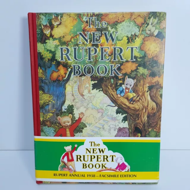 The New Rupert Book 1938 Annual Facsimile Edition 1989 Hardcover Numbered 06583