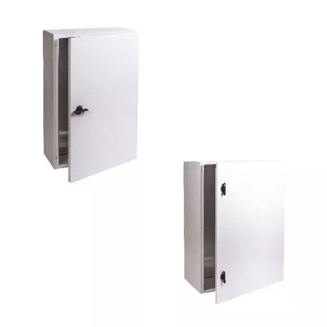 Electric Enclosure Wall Mounted box IP66 Steel Metal Outdoor Indoor Choose size