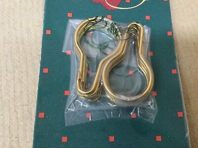 BROADWAY Collection 10.10224.031 SHOWER CURTAIN HANGER, SOLID BRASS, 12 PCS