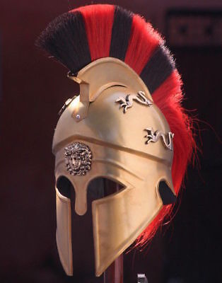 Greek Corinthian Helmet Ancient Medieval Armor Knight Spartan Replica Helmet