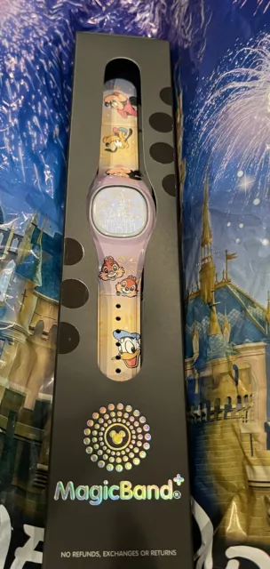 Disney Mickey And Friends MagicBand Plus + Unlinked New Minnie Chip Dale Donald