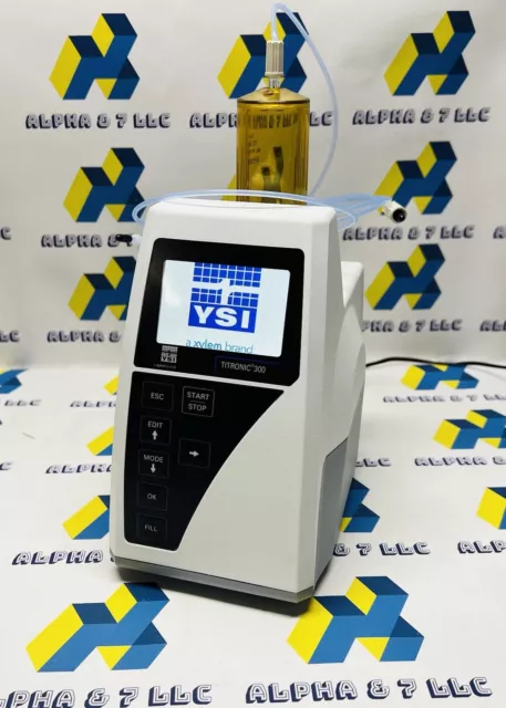 YSI TITRONIC 300 Manual Titrator N:01