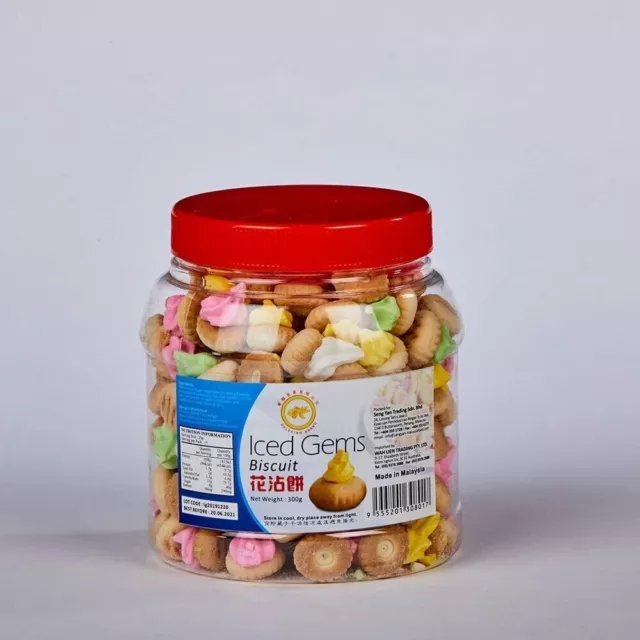 Golden Choice Iced Gems Biscuits 140 G