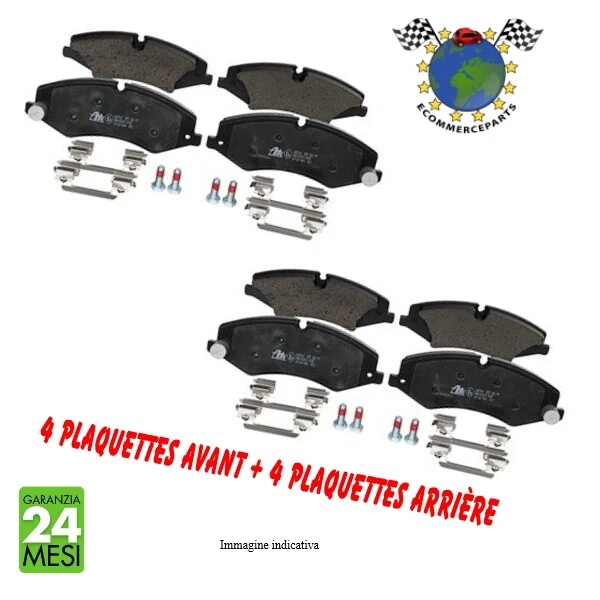 Kit Disques Et Plaquettes De Frein AVANT + ARRIERE Maxgear Pour AUDI Q3 / VW PASSAT - Neuf
