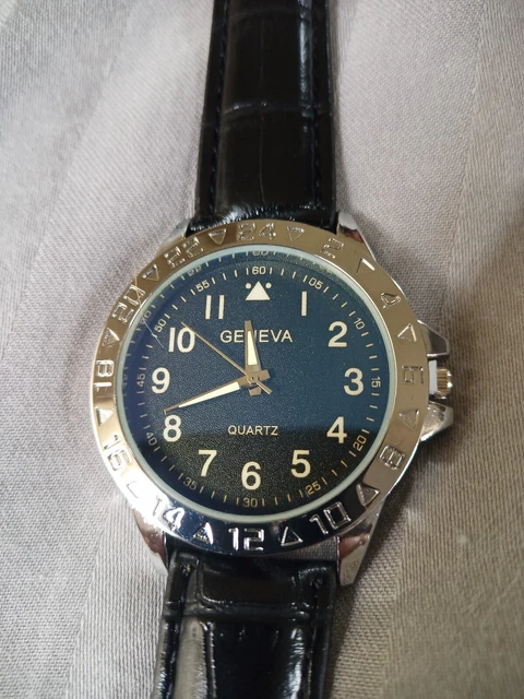 Reloj geneva superior sales quartz water resistant precio