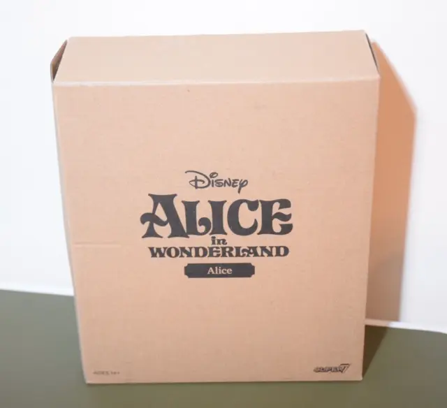 Disney Alice im Wunderland Figur Super7 mit Zubehör verpackt NEU
