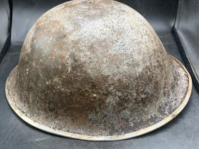 Mk 3 Turtle Shell ORIGINAL WW2 BRITISH / Canadian Army Mk3 Turtle Helmet £28.00 - PicClick UK