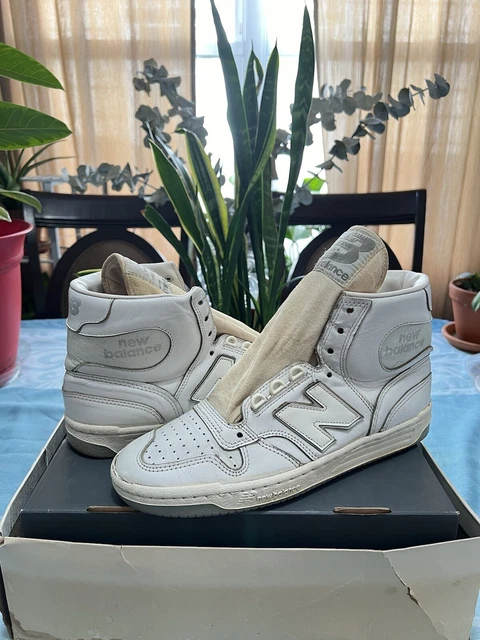 REEBOK ORIGINAL VINTAGE 80s High Top White Athletes Basketball Shoes Mens 11 179.99 PicClick