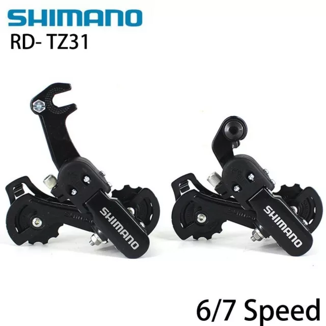 RD-TZ31 Shimano 5/6/7 Speed Mountain Bike Bicycle Rear Derailleur Bolt-On/Hanger