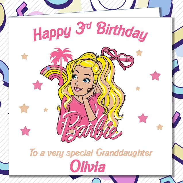 Fairy Girls Pink Purple Photo Great Granddaughter 7th Personalised Birthday Card - The Card Zoo