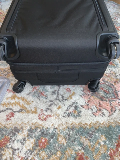 TUMI Alpha 3 Short Trip Expandable 4 Wheeled Packing Case Black And Gold $1,150 10