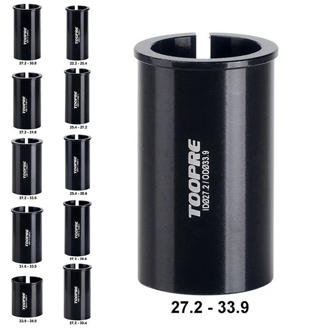 ADAPTATEUR RÉDUCTEUR POLYVALENT pour tige de guidon VTT 28 6 mm à 25 4