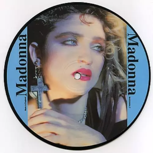 Madonna Interview Picture Disc UK 7" vinyl picture disc single