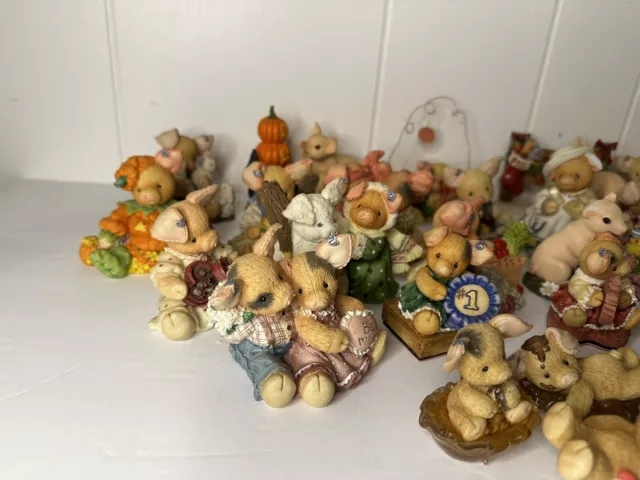 Enesco This Little Piggy Figurine Collection Sow Are Things With You-26 Figures 2