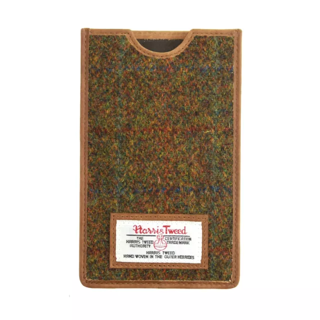 Harris Tweed Stornaway Handyhülle: Stornoway braun kariert 709940