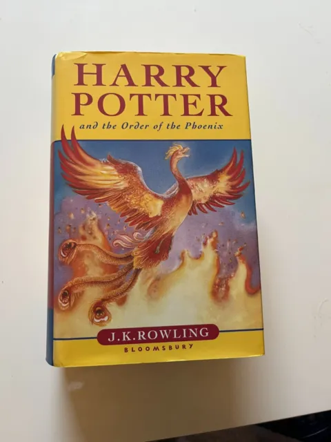 Harry Potter and the Order of the Phoenix UK 1st Edition J K Rowling