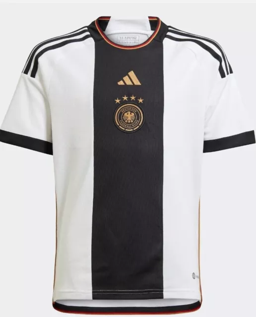 Original Adidas DFB Deutschland Junior Kinder Heimtrikot Trikot WM 2022 176 Neu