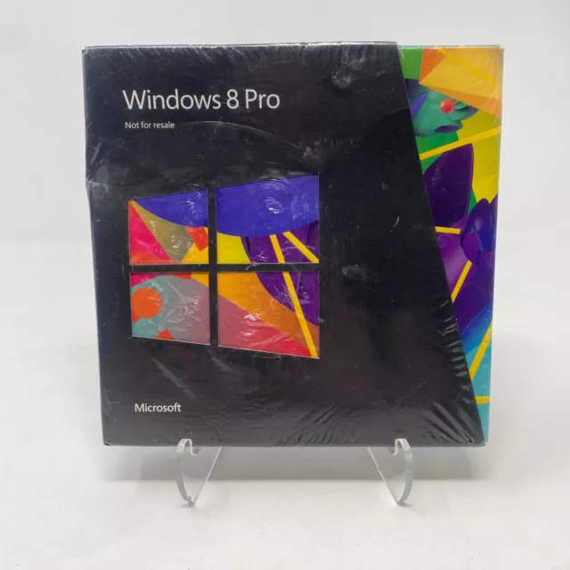 New Microsoft Windows 8 Professional Full Upgrade Not for Resale