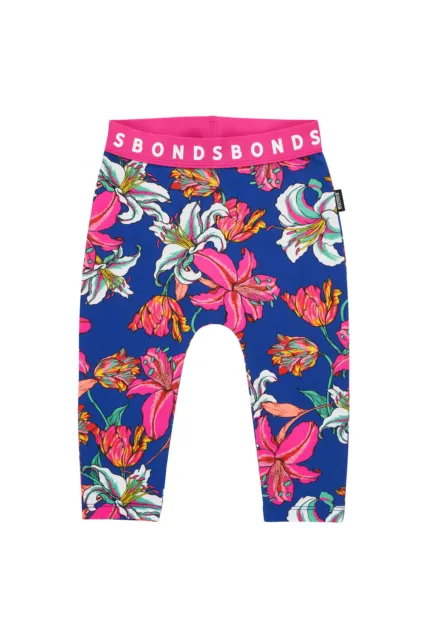 Bonds Stretchies Leggings - Blooming Hibiscus