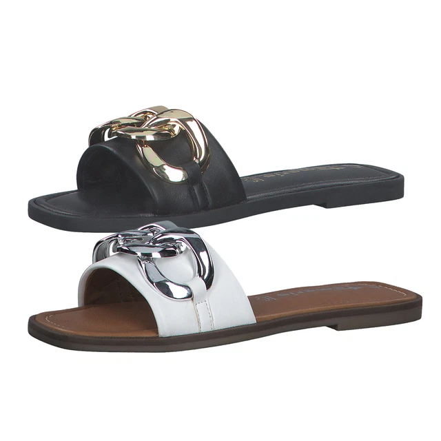 Tamaris Chaussures Femmes Sabots Mules Cuir 1-27119-28