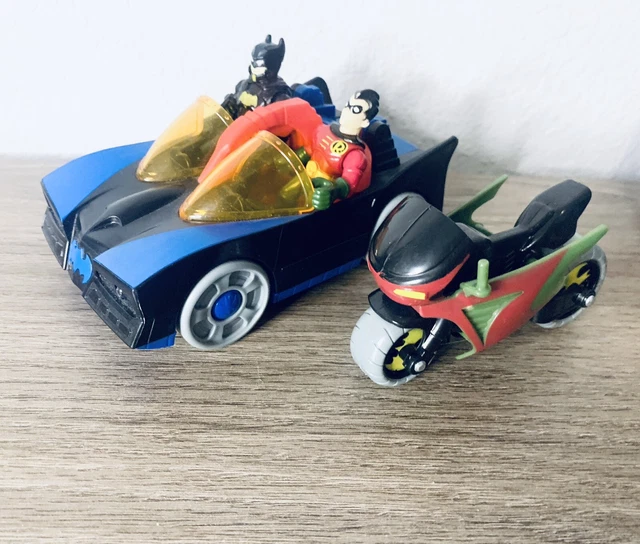 imaginext batmobile and cycle