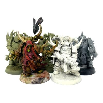 CITTADELLA WARHAMMER 40k Space Marine del Caos Peste MORTE Guard Squad 1 dipinto 