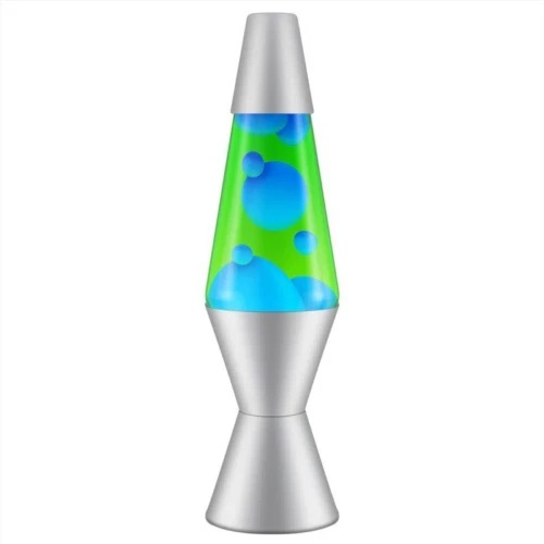 LÁMPARA LAVA 11,5" Verde/Azul