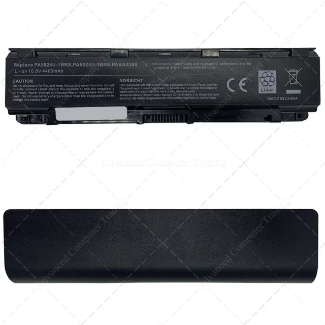 BATERIA para TOSHIBA PA5024U-1BRS 10,8V 4400mAh 2