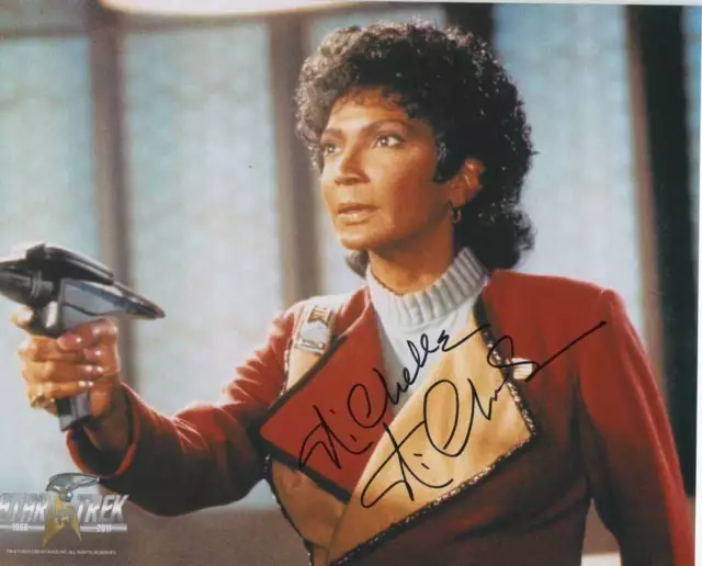 Nichelle Nichols Autogramm Star Trek Autograph Raumschiff Enterprise