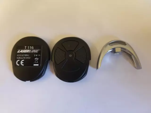 Laserline T116 Replacement Car Alarm Key Fob Remote Control Case - T108