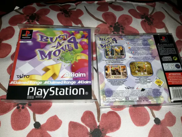 Bust A Move 4 - Playstation - PAL PlayStation 1 PS1