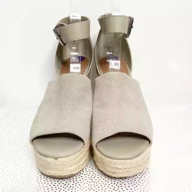 Indigo Rd. Airy Espadrille Wedge Platform Sandals Size 8.5 2