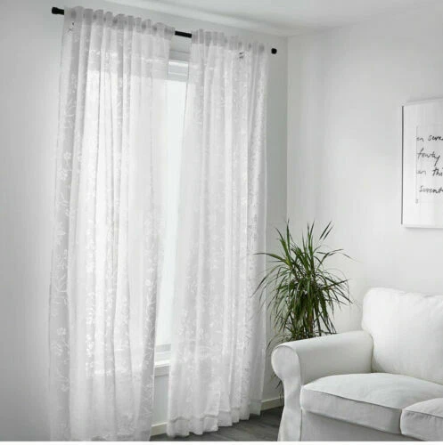 Ikea sheer curtains deals